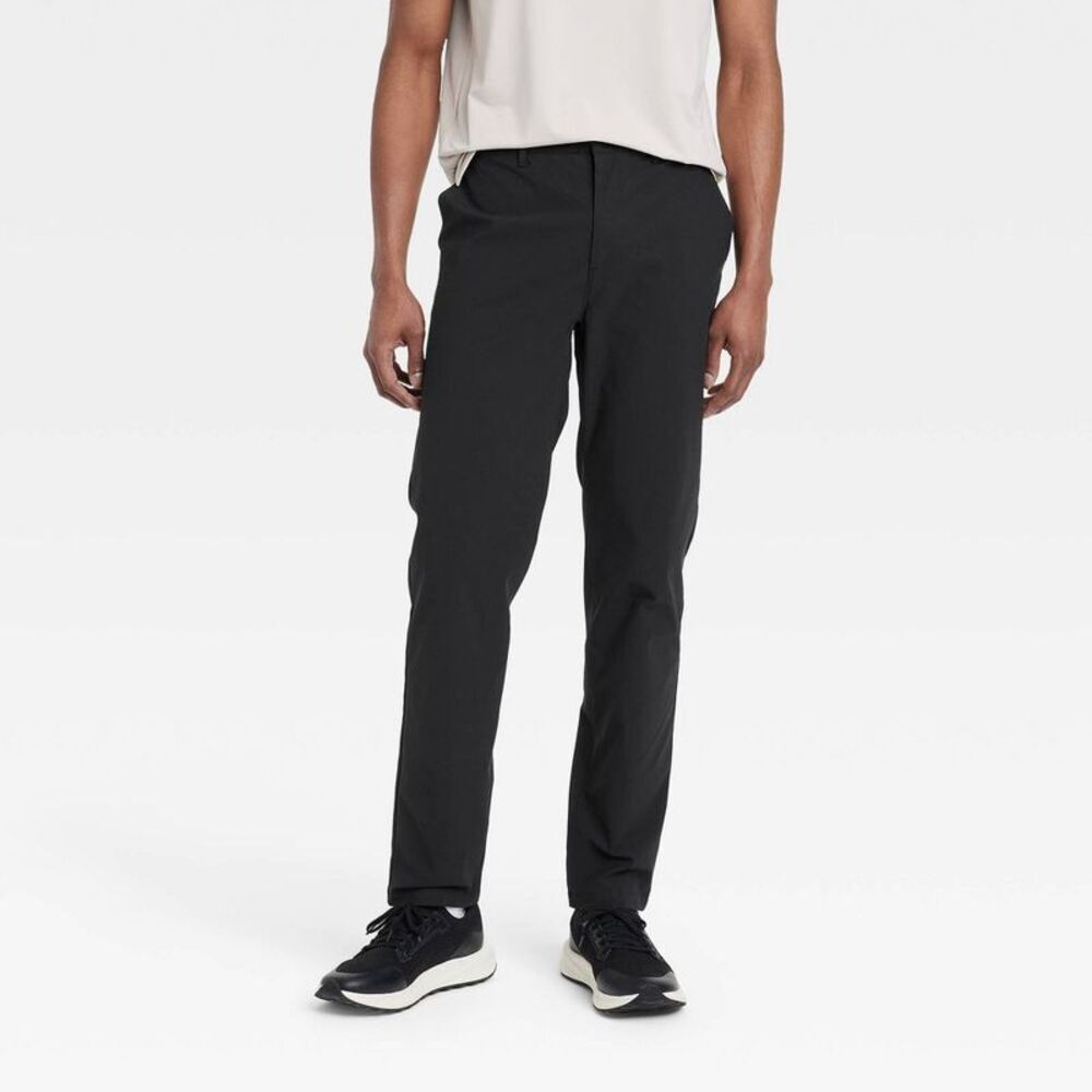 All In Motion - Men's Lifestyle 360 Trouser Pants - All In Motion  Black